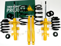 TWIN-MONOTUBE-PROJEKT-SENSITIV VARIABLES KOMFORT HÖHERLEGUNGS-KOMPLETTFAHRWERK Für VW T5, T6, T6.1