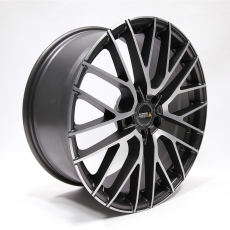 TWIN-MONOTUBE-PROJEKT-20.2 Felge 9x20 Zoll in gunmetal-frontgebürstet, leicht konkav