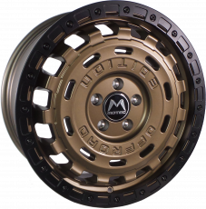 MOTEC MOF1-R-Cross 8x18 Bronze Matt Ring Matt Schwarz
