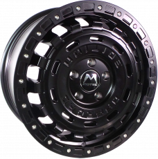 MOTEC MOF1-R-Cross 8x17 Schwarz Matt Ring Matt Schwarz