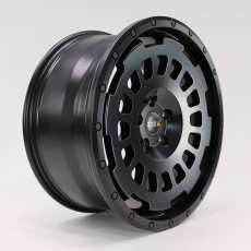 TWIN-MONOTUBE-PROJEKT-AT20 9x20 ZOLL IN SEIDENMATT-SCHWARZ NIGHT- VW T5 / T6