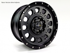 TWIN-MONOTUBE-PROJEKT-AT3-HD, 8,5x18 ZOLL IN SEIDENMATT-SCHWARZ VW T7