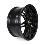 Twin-Monotube 9x20 Zoll leicht konkav glanz-schwarz BMW