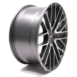 TWIN-MONOTUBE-PROJEKT-20.2 Felge 9x20 Zoll in gunmetal-frontgebürstet, deep concave