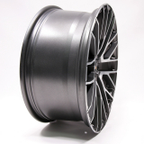 TWIN-MONOTUBE-PROJEKT-20.2 Felge 9x20 Zoll in gunmetal-frontgebürstet, deep concave