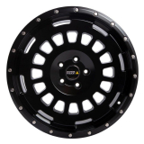 TWIN-MONOTUBE-PROJEKT-AT20 9x20 ZOLL IN SEIDENMATT-SCHWARZ - VW T5 / T6