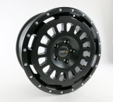 TWIN-MONOTUBE-PROJEKT-AT-HD, 8,5x18 ZOLL IN SEIDENMATT-SCHWARZ