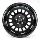 TWIN-MONOTUBE-PROJEKT-AT20 9x20 ZOLL IN SEIDENMATT-SCHWARZ NIGHT- VW T5 / T6